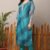 23 Jan- Maxkeystudio25668 Blue Organza Leheria Straight Suit Set