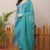 23 Jan- Maxkeystudio25675 Blue Organza Leheria Straight Suit Set