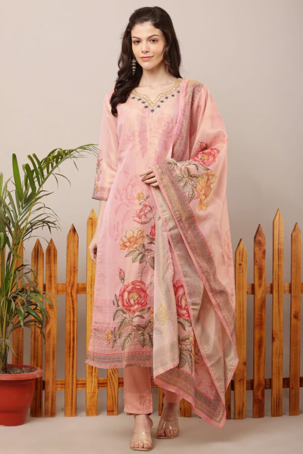 23 Jan- Maxkeystudio25881 Tissue Shimmer Floral Suit Set