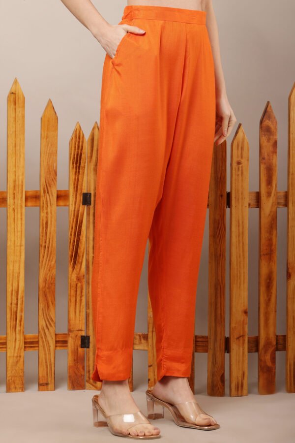 23 Jan- Maxkeystudio25885 Orange Leheria Gota patti Straight Suit Set