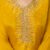 Mustard Yellow Embroidered Straight Suit Set