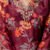 328A4845 Maroon V Neck Floral Straight Suit Set