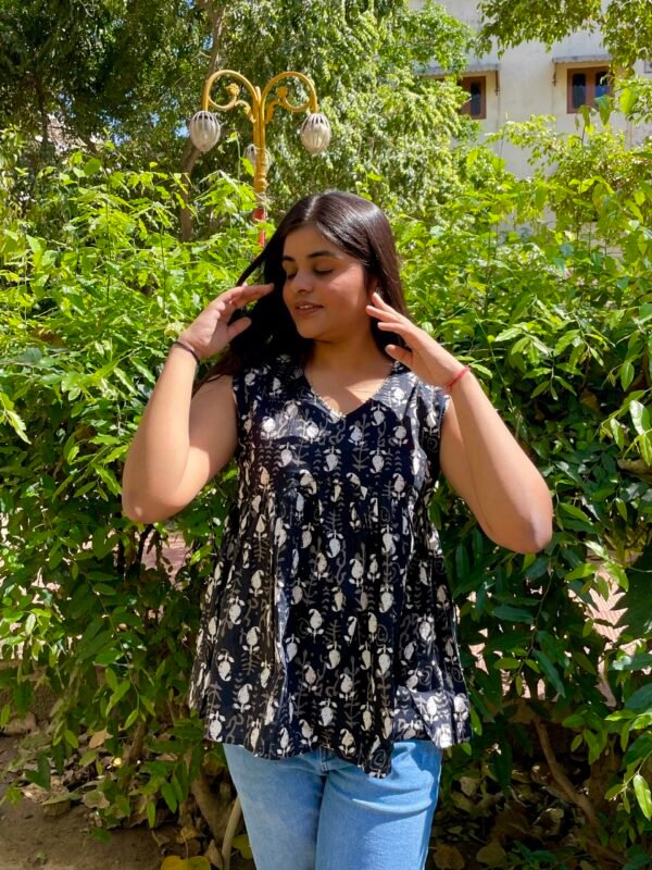 IMG_7164 Boota Black Peplum Top