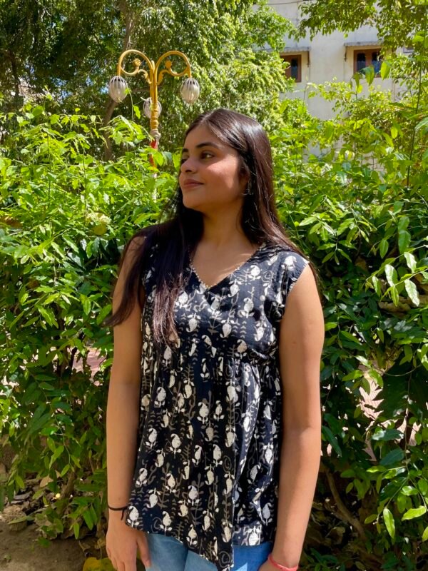 IMG_7182 Boota Black Peplum Top