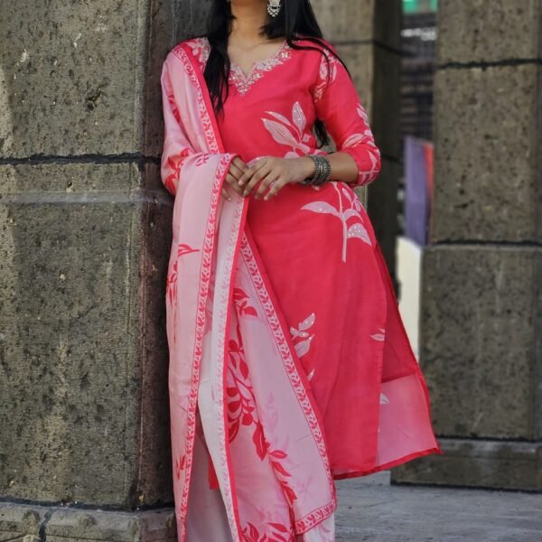IMG_8392 Blush Petal Raw Silk Embroidered Suit Set