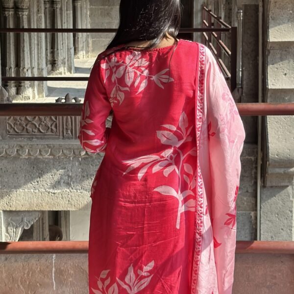 IMG_9001 Blush Petal Raw Silk Embroidered Suit Set