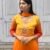 Sun-Kissed Flame Embroidered Suit Set