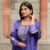 Purple Pure Gajji Silk Embroidered Suit Set