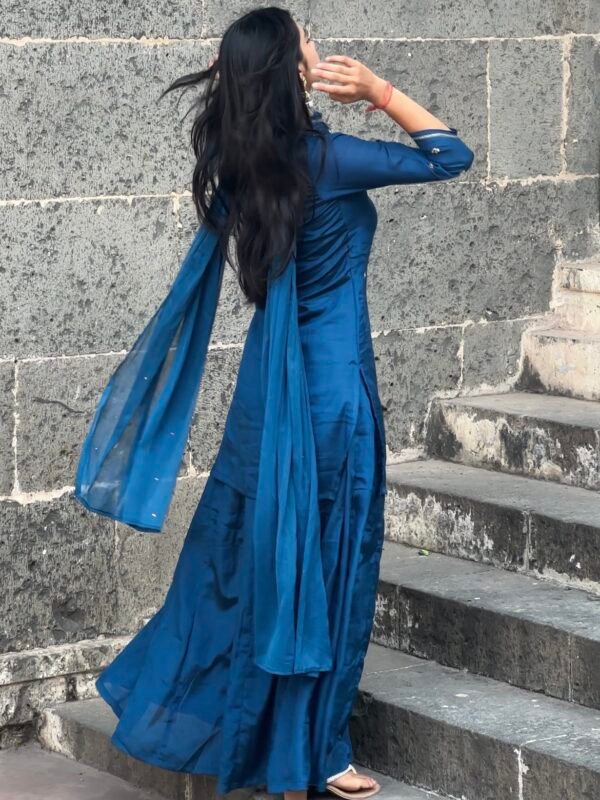 Gurbani Embroidered Sharara Suit Set