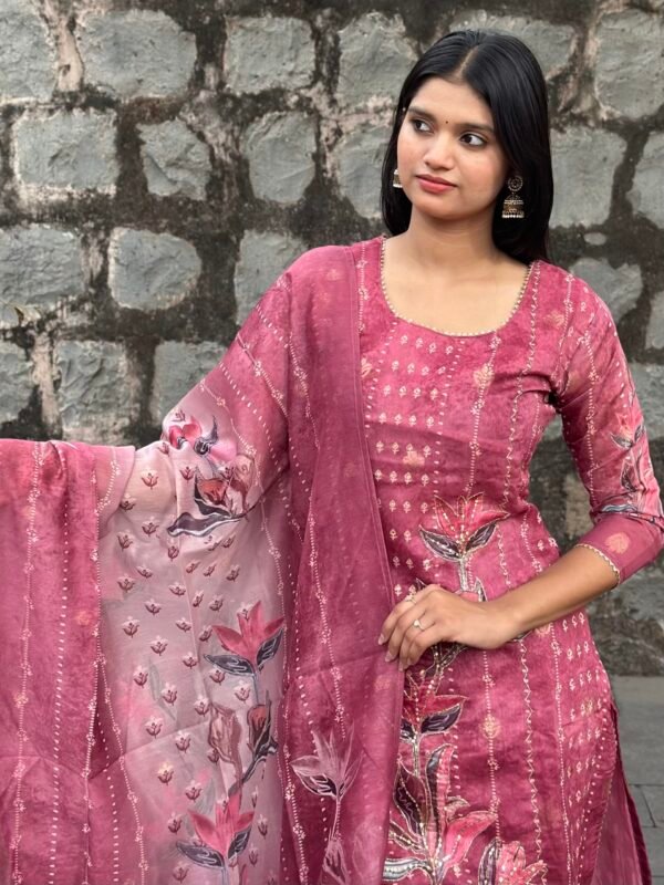 IMG_6788 Kashish Chanderi Jacquard Pakistani Suit