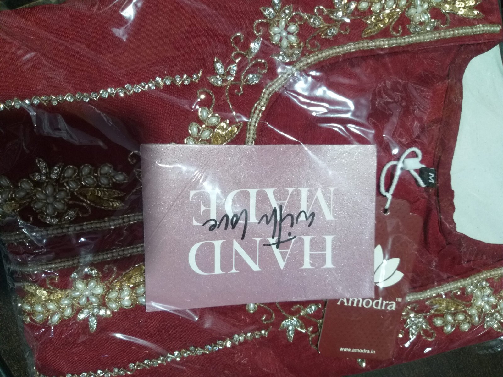 Customer review for Meher Dola silk Embroidered suit set