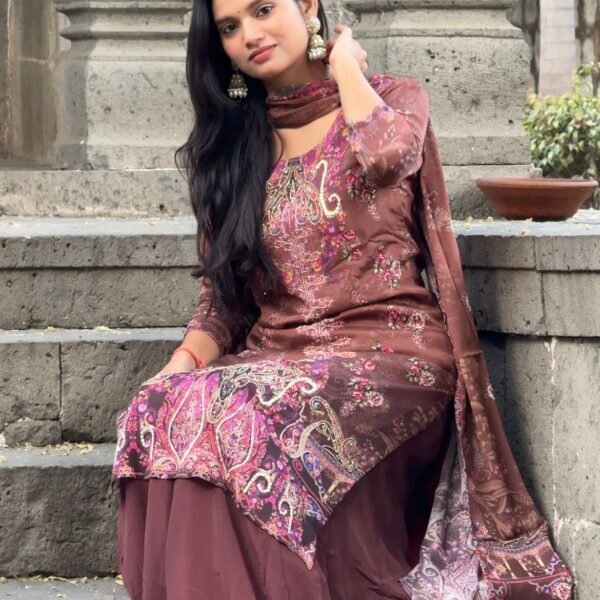Screenshot Iniya Embroidered Pakistani Sharara Suit Set