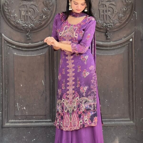 Screenshot Iniya Embroidered Pakistani Sharara Suit Set