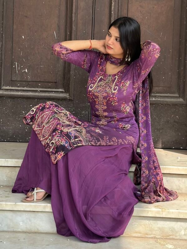 IMG_8972 Iniya Embroidered Pakistani Sharara Suit Set