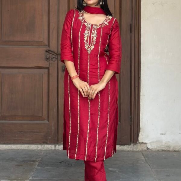 IMG_8994 Meher Dola silk Embroidered suit set