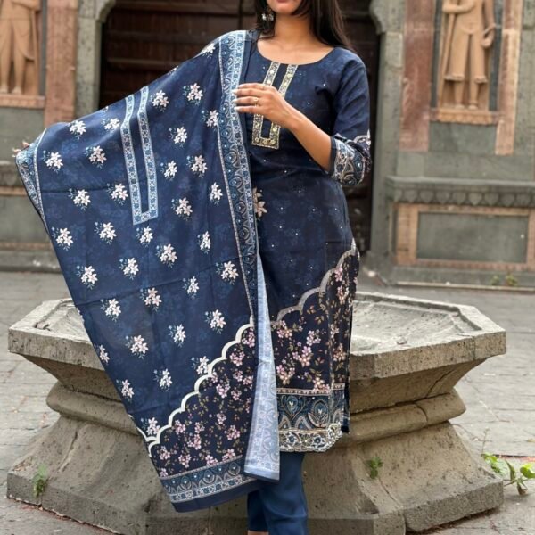 IMG_5415 Mehfil Nyra silk Embroidered Pakistani Suit