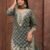 Niya Green Hand Embroidered Sharara Suit