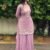 Nayab Lilac Hand Embroidered Sharara Suit