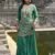 Khwaab Green Hand Embroidered Sharara Suit