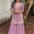 Nayab Lilac Hand Embroidered Sharara Suit