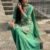 Khwaab Green Hand Embroidered Sharara Suit