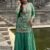 Khwaab Green Hand Embroidered Sharara Suit