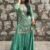 Khwaab Green Hand Embroidered Sharara Suit